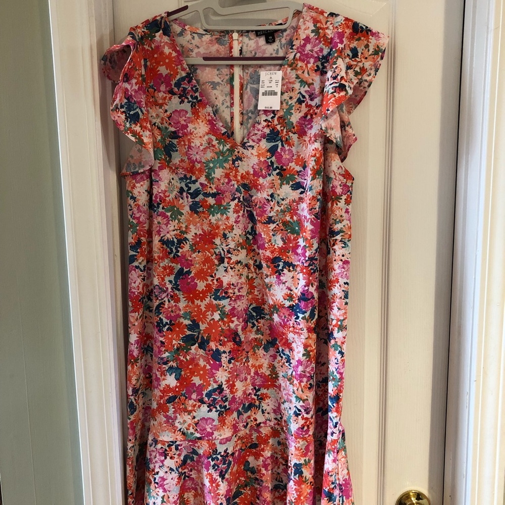NWT J. Crew floral dress